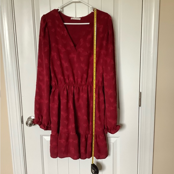 NWOT Cranberry Red Dress - Picture 3 of 7